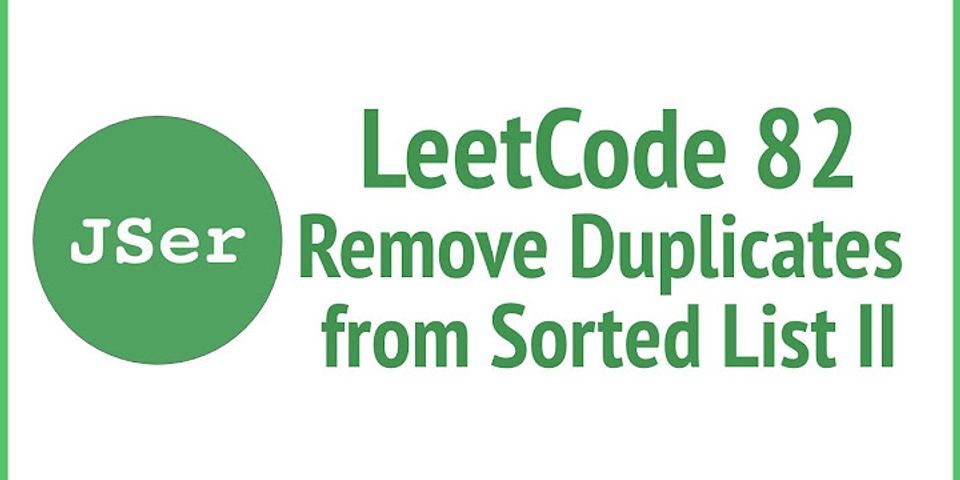 remove-duplicates-from-linked-list-javascript