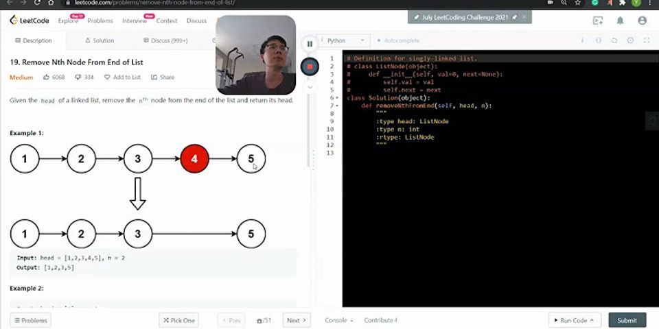 remove-nth-node-from-end-of-list-leetcode-python-solution