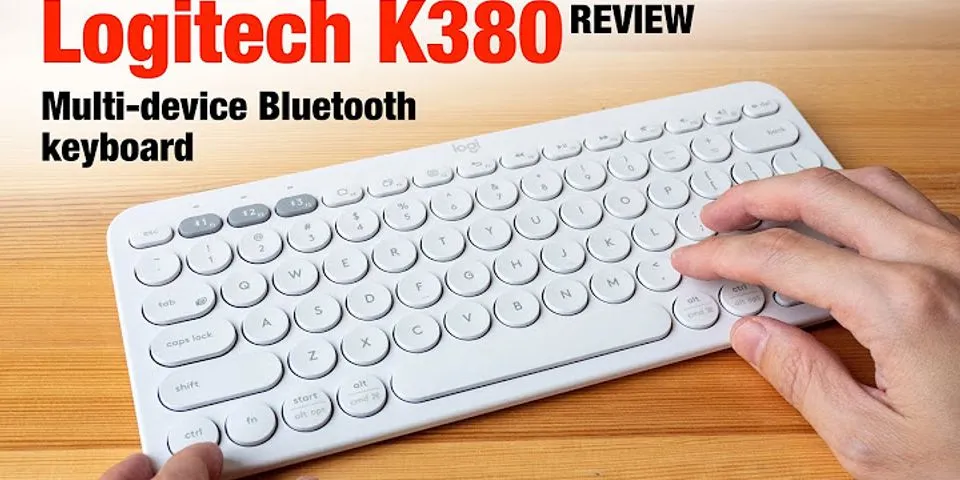 Review bàn phím Logitech K380