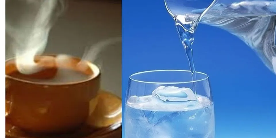 Sau sinh bao lâu thì được uống nước đá