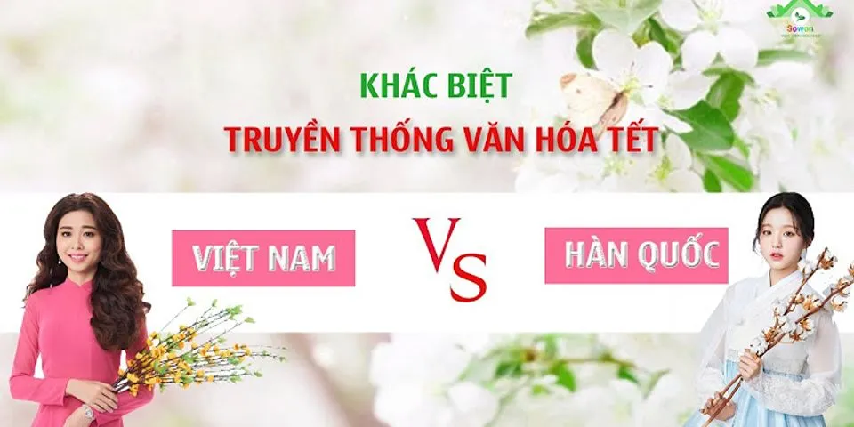 So sánh ẩm thực Hàn Quốc và Việt Nam bằng tiếng Hàn