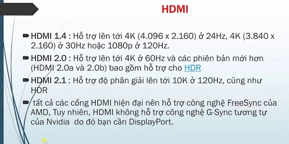So sánh displayport và hdmi