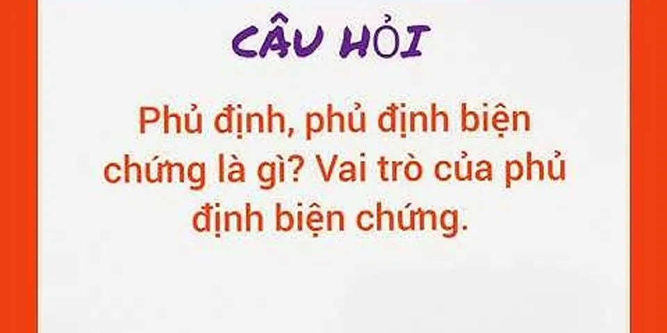 So sánh giữa phủ định biện chứng và phủ định siêu hình