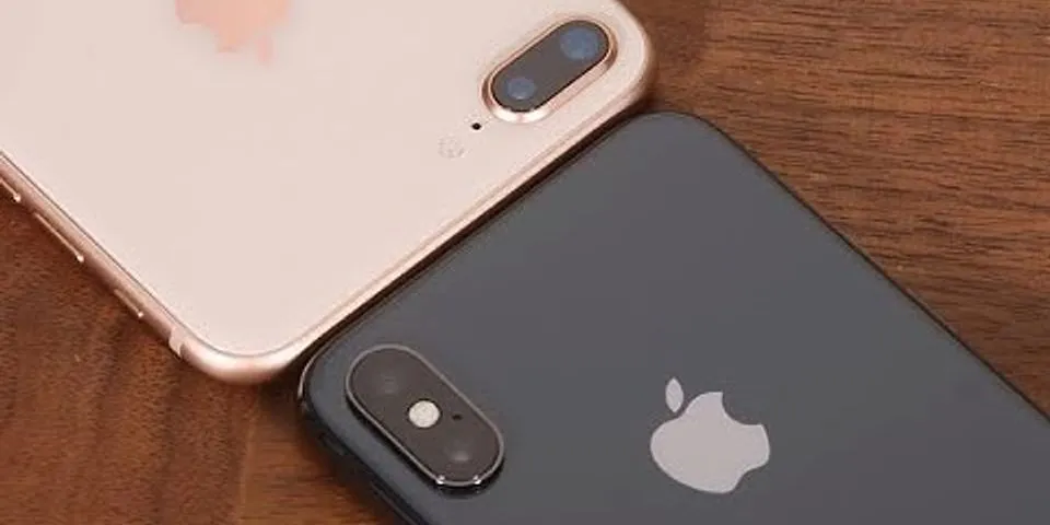 So sánh iPhone 8 Plus và X