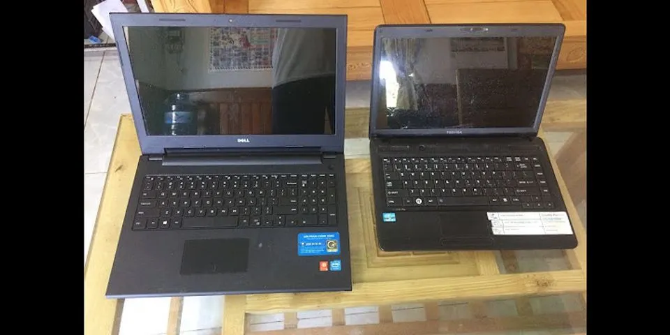 So sánh laptop 14 inch và 15.6 inch