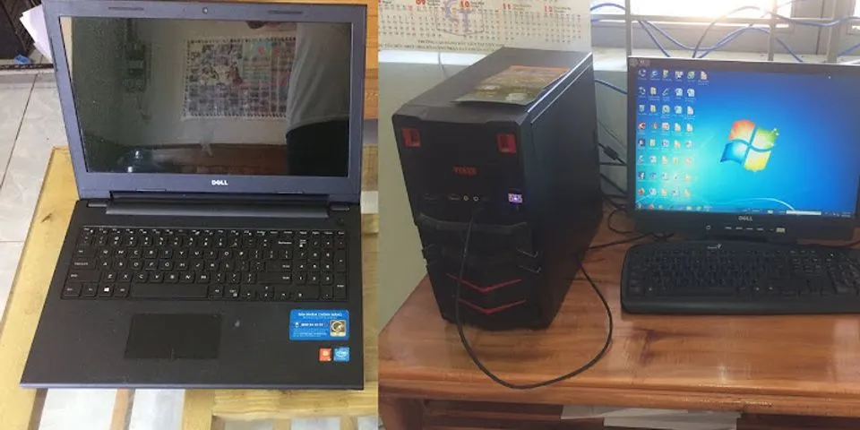So sánh máy tính de bàn và laptop