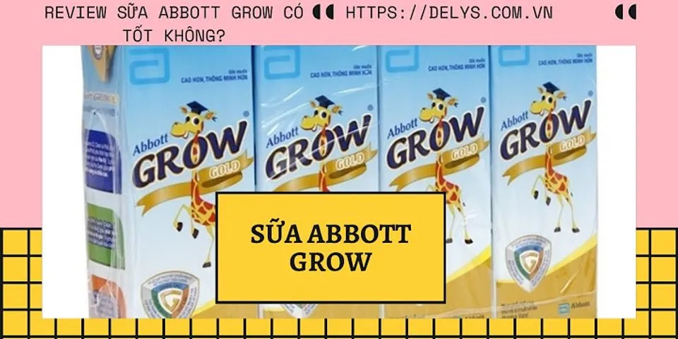 So sánh sữa Abbott Grow và Abbott Grow Gold