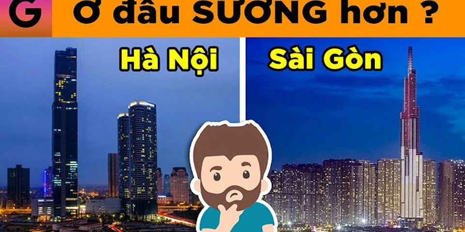 So sánh thành phố Hồ Chí Minh và Hà Nội bằng tiếng Anh