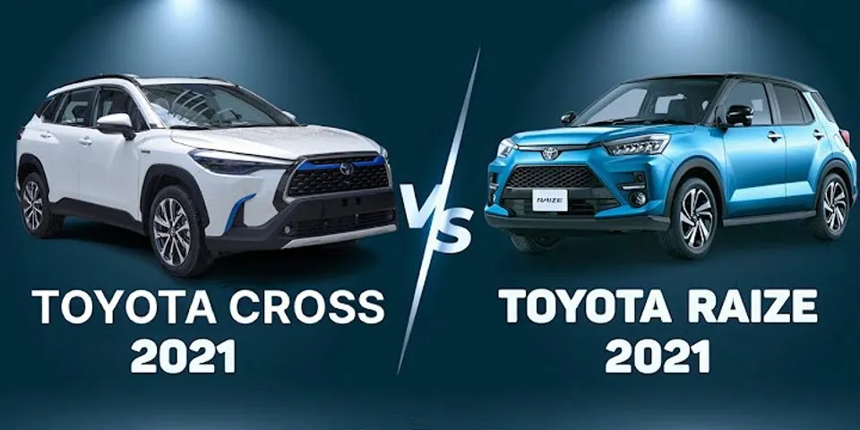 So sánh Toyota Raize và Yaris Cross