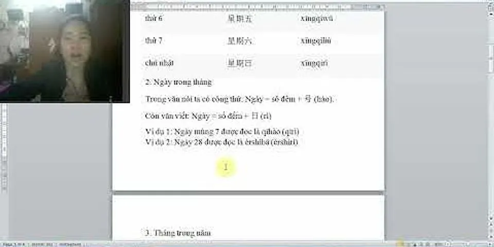 Số thứ tự trong tiếng Trung là gì