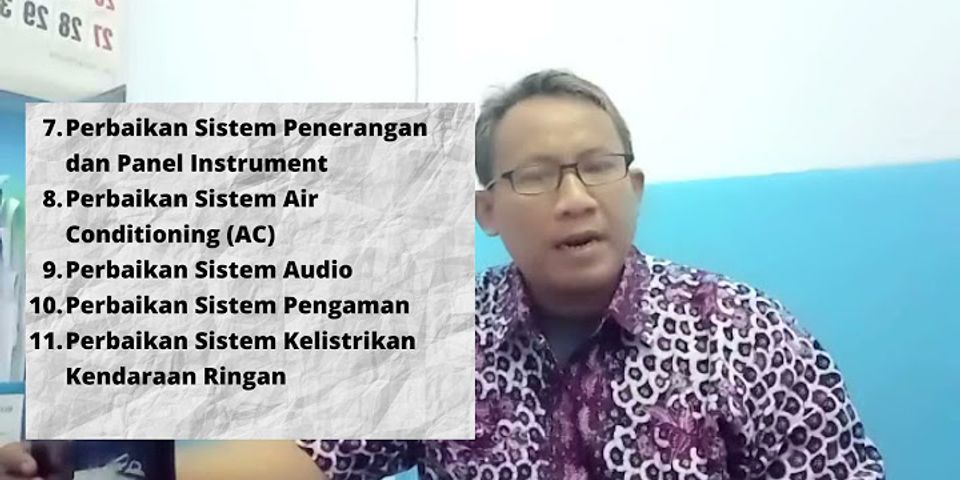 Soal UAS Pemeliharaan Kelistrikan Kendaraan Ringan Kelas 12