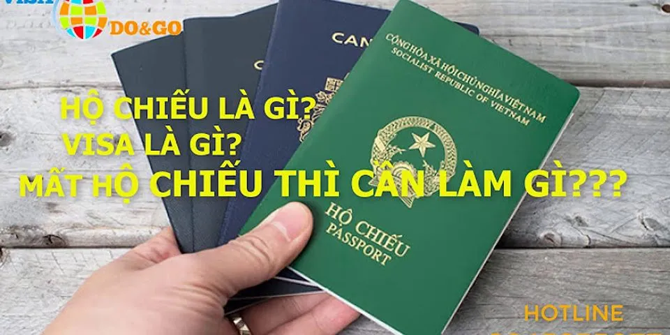 Sự giống nhau giữa visa và hộ chiếu