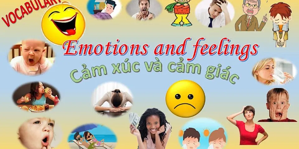 Sự khác nhau giữa feeling và emotion