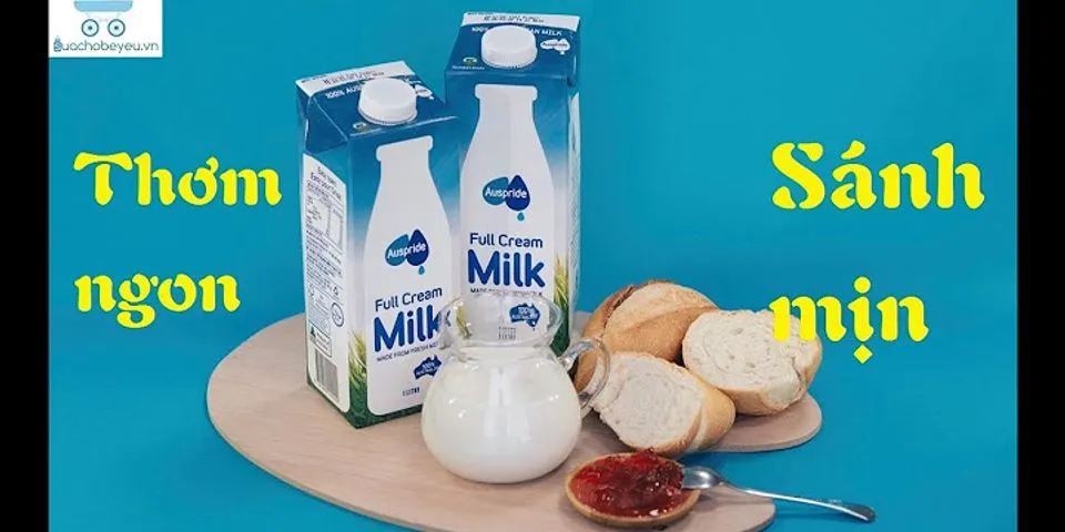 Sự khác nhau giữa sữa tươi và sữa nguyên kem