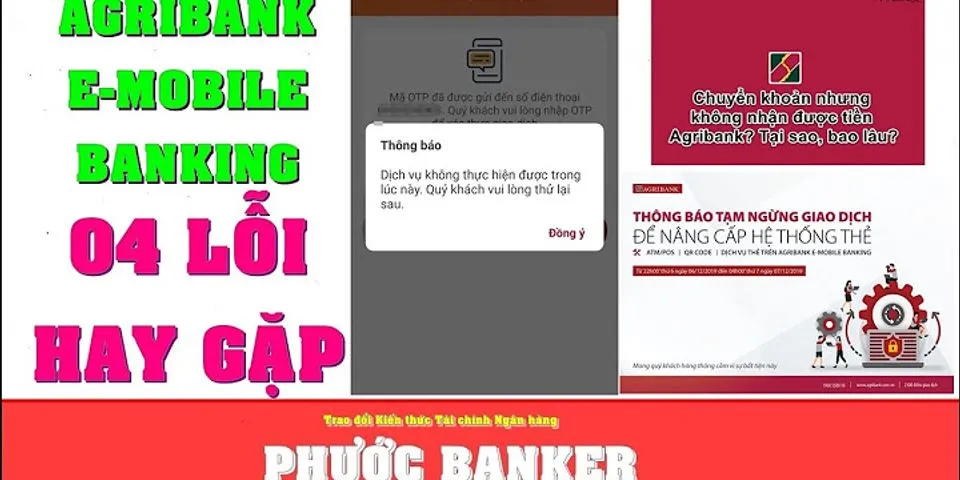 Tại sao không rút được tiền trong thẻ ATM Agribank