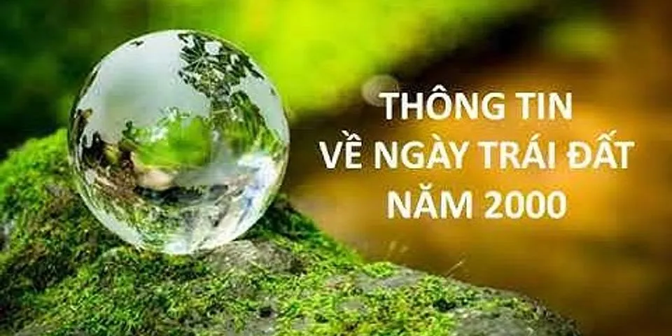 Tại sao lần đầu Việt Nam tham gia Ngày Trái Đất lại lấy chủ đề Một ngày không dùng bao bì ni lông