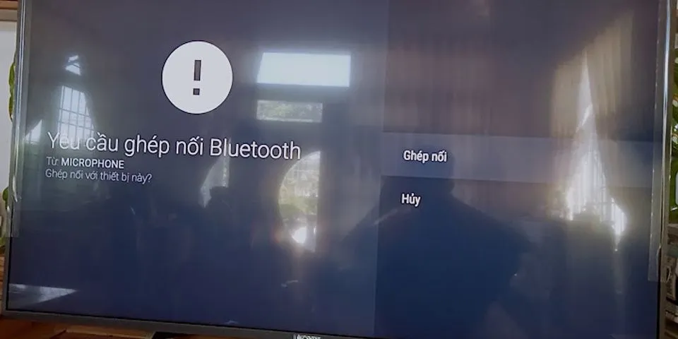 Tại sao tivi không kết nối Bluetooth được với loa