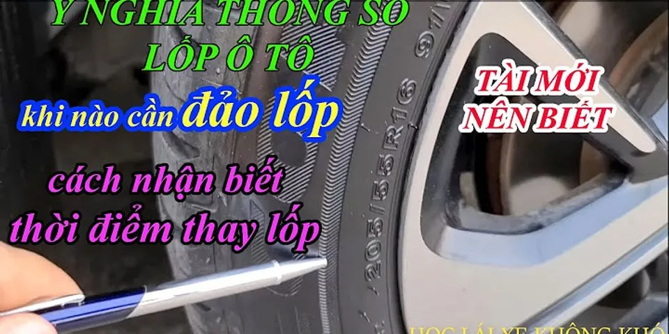 Tanh lốp xe là gì