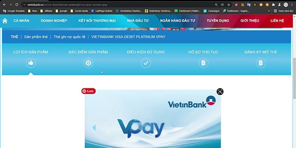 Thẻ Visa Platinum Vpay VietinBank là gì