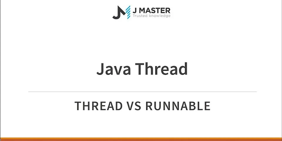 Thread Java là gì
