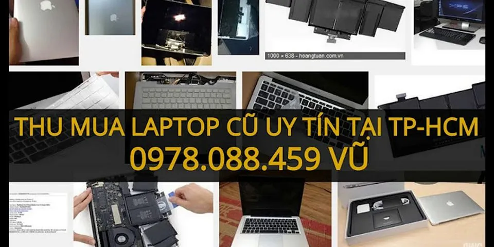 Thu mua laptop cũ uy tín TPHCM