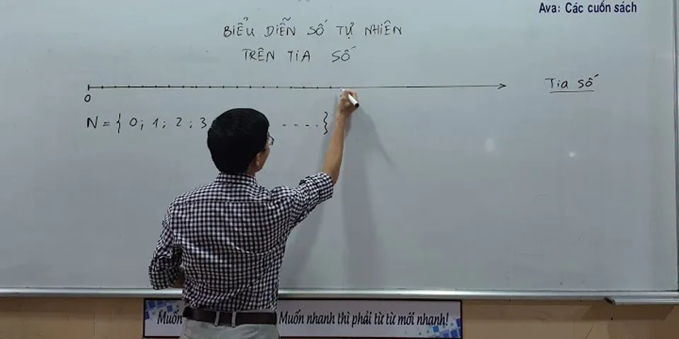 Tia số Nghĩa là gì lớp 6