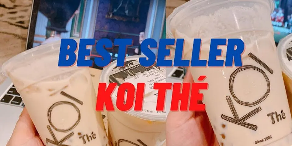 Trà sữa KOI size S bao nhiêu ml