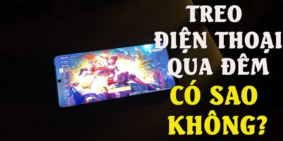 Treo game laptop qua đêm có sao không