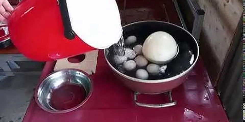 Trứng luộc bao lâu thì chín