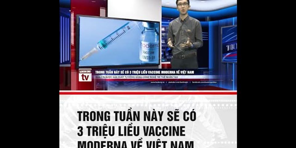 Vaccine moderna về việt nam