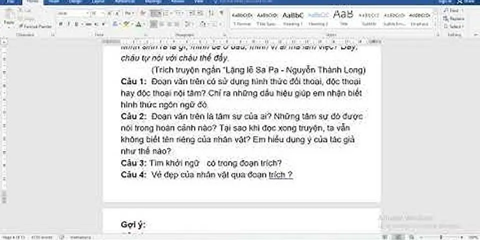 Vì sao các nhân vật trong truyện Lặng lẽ Sa Pa lại không có tên