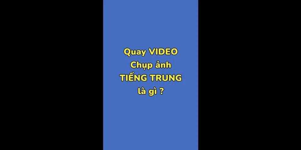 Video clip trong tiếng Trung là gì