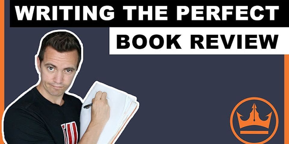 What does a book review contain?