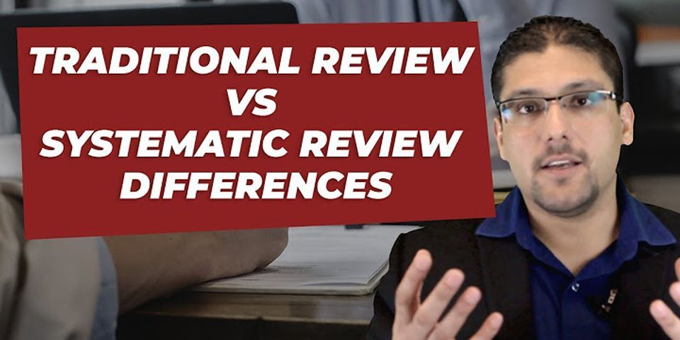 difference between narrative review and literature review