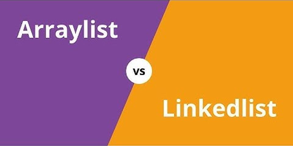 What is the difference between ArrayList and LinkedList in collection framework?