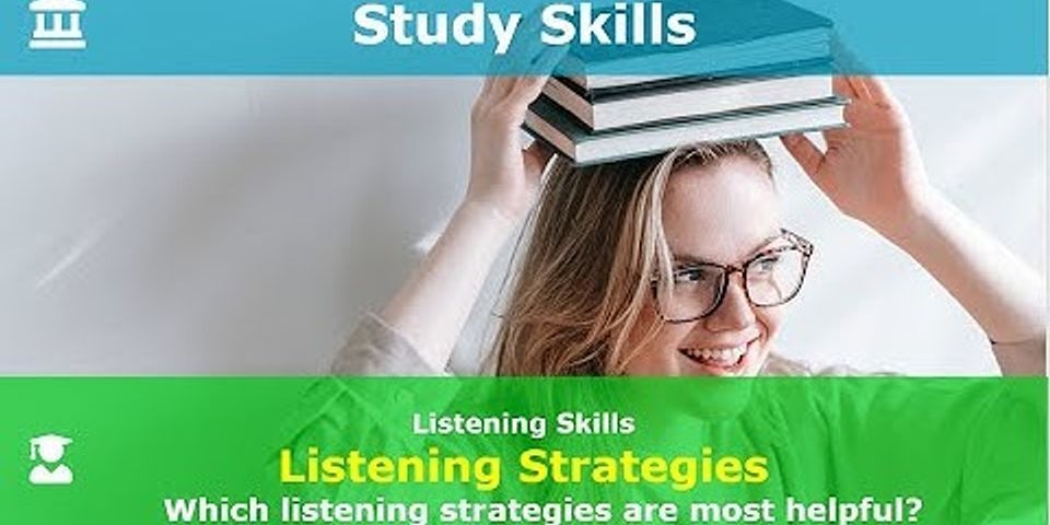 Listening Strategies. Academic Listening skills. Listening Strategies Unit 1. 33 Listening Academic.