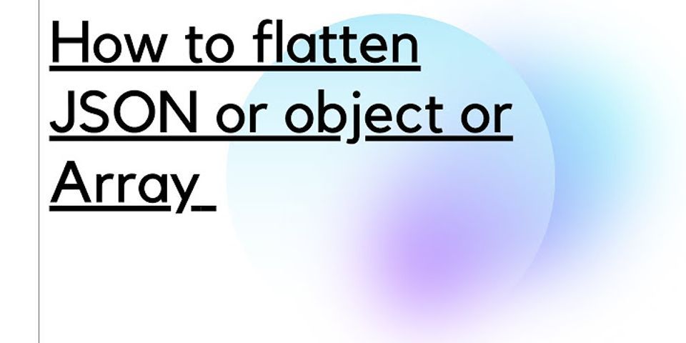 Write A Function Flatten That Takes A possibly Deep List And Flattens It For Example 