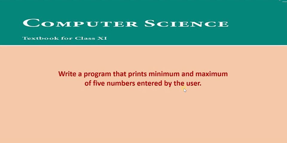 Print Last 5 Elements Of List Python In Reverse Order