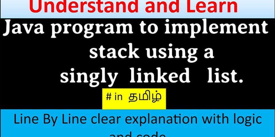 Write a program to implement Stack and linear queue adt using linked list