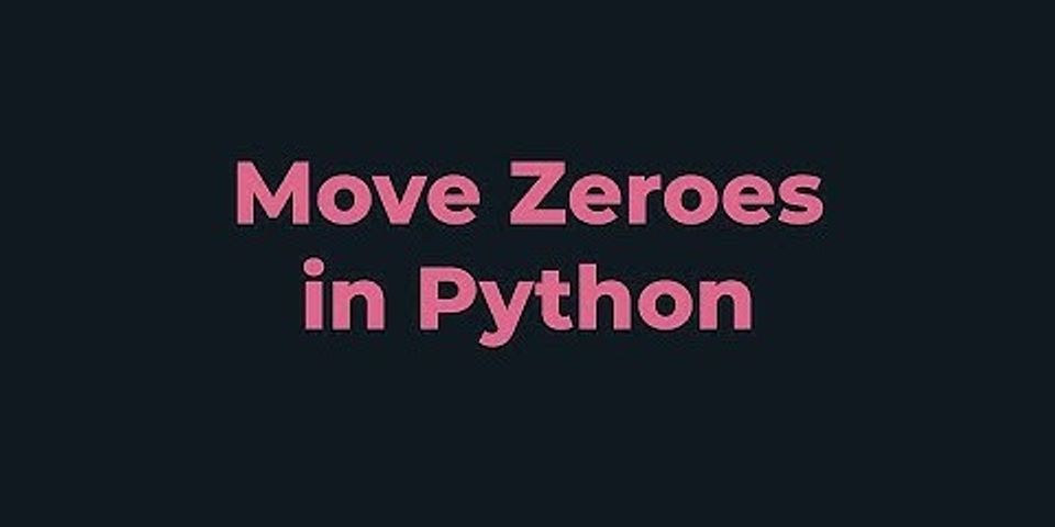 Write a Python program to push all zeros to the end of a given list