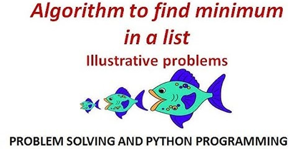 write-an-algorithm-to-find-the-minimum-number-in-a-given-list-of-numbers-in-python