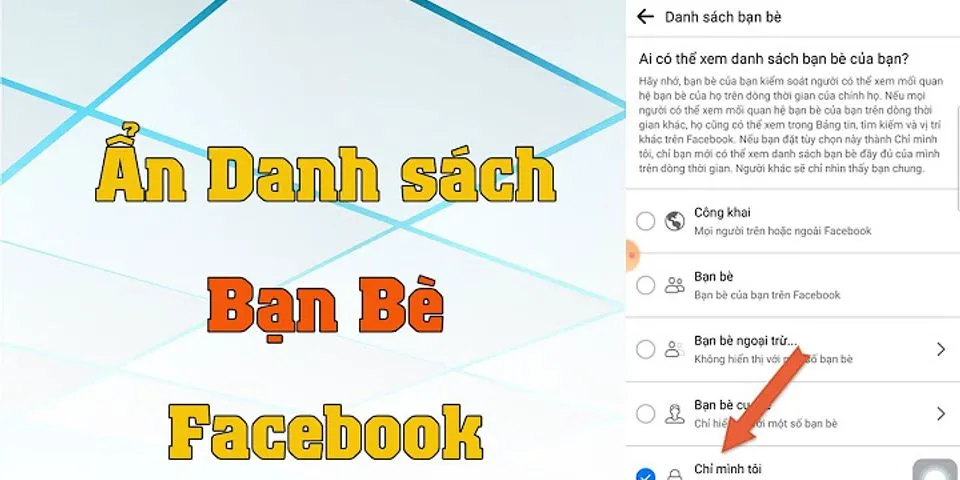 Xem danh sách bạn thân trên Facebook bảng điện thoại