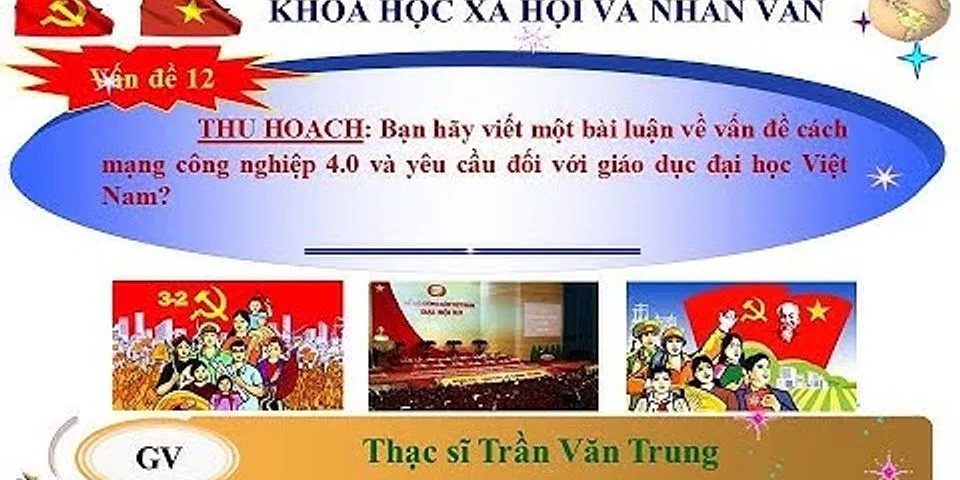 Yêu cầu của cách mạng Việt Nam