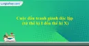 Cuộc đấu tranh giành độc lập (từ thế kỉ I đến thế kỉ X)