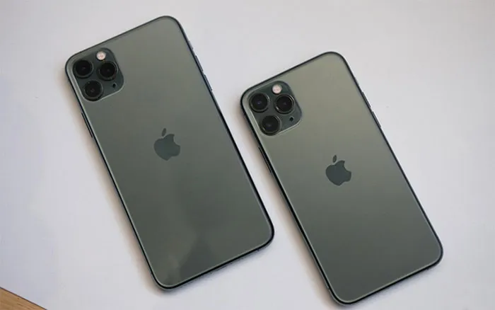 iPhone X cũ và 11 Pro đều có kích thước là 5,8 inch