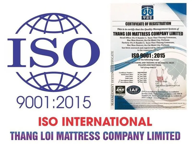 Chung Nhan Iso 9001 2015