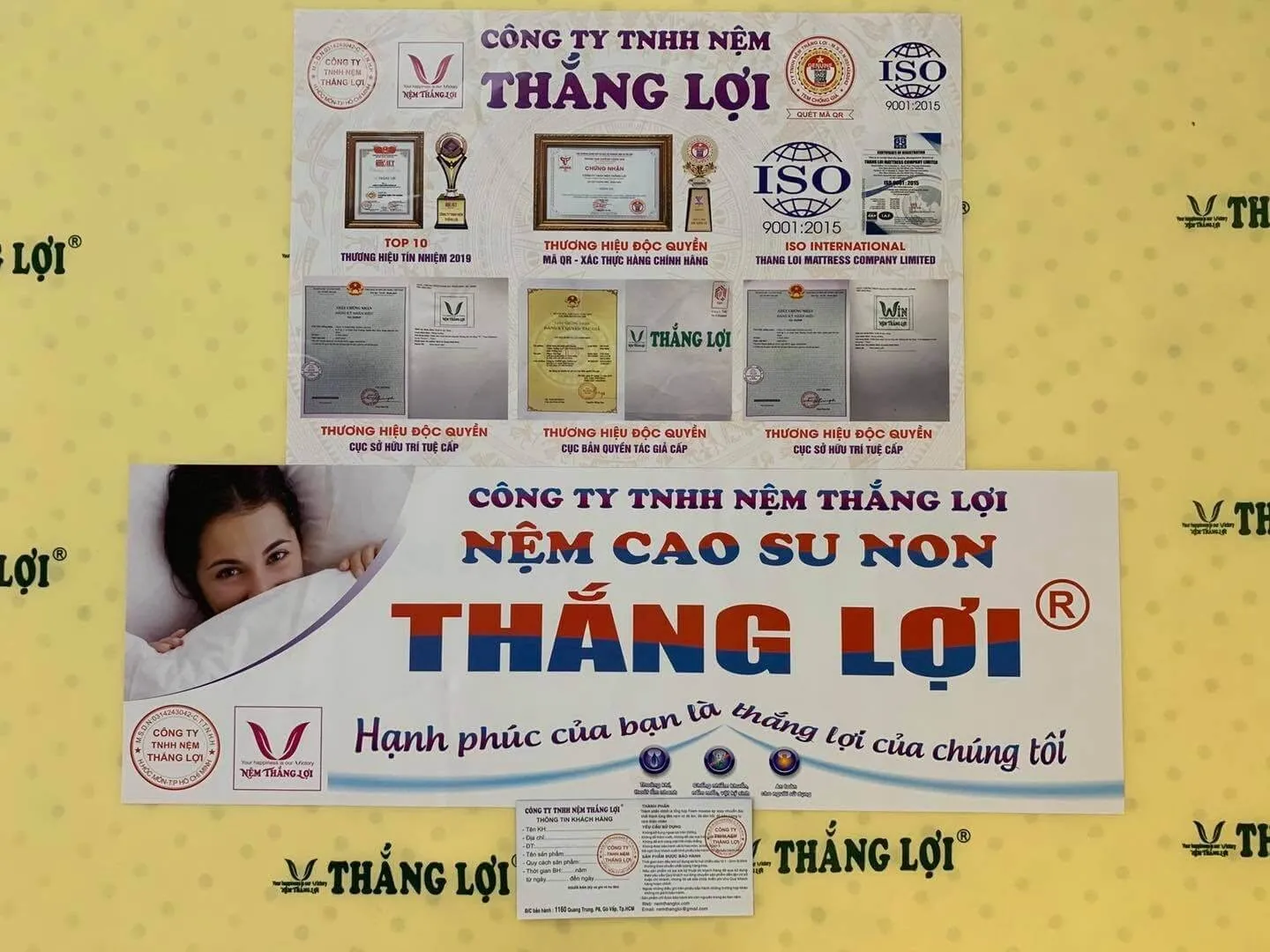  Thương hiệu nệm Thắng Lợi