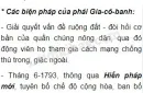 Em có nhận xét gì về các biện pháp của chính quyền Gia-cô-banh?