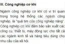 Công nghiệp cơ khí