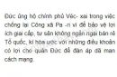 Tại sao Đức ủng hộ chính phủ Véc- xai trong việc chống lại Công xã Pa- ri?